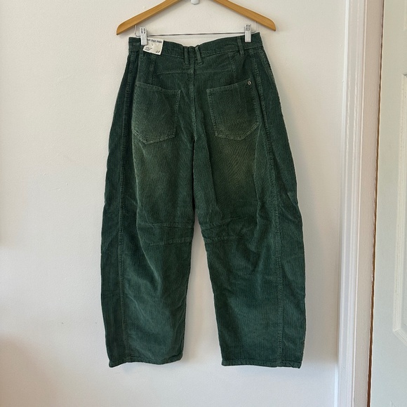 New Free People x We The Free Good Luck Cord in Cypress Green | Size 28 - Picture 12 of 16